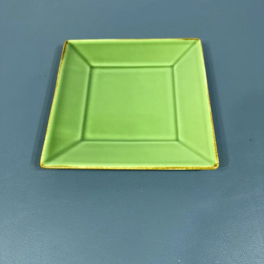 Pottery Barn Asian Square Plate 6